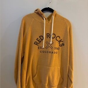 Red Rocks Golden Waffle Hoodie